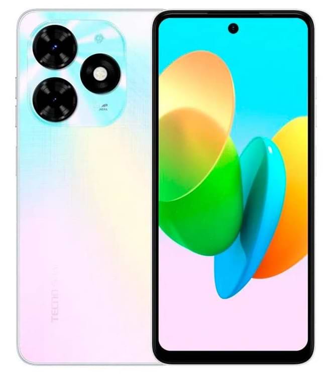 Смартфон Tecno Spark 20C 8/128Gb Mystery White - Фото 1