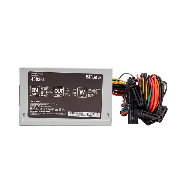 Фото - Блок питания для ПК 1stPlayer 400W PS-400SFX APFC (C1-SFX-400-SV-EU) bulk