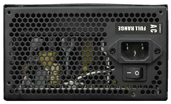 Фото - Блок питания для ПК Gamemax ATX 650W, APFC, 14см вент,80+ (GP-650)