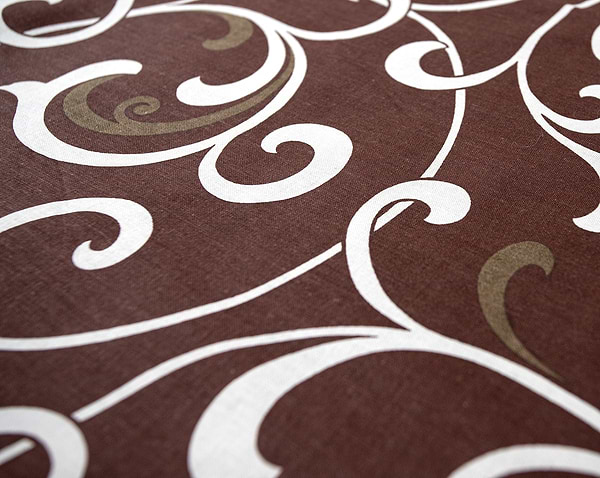 Фото - Комплект постельного белья Zastelli 40-0456 Удивительные узоры 200х220 см коричневый (13942)