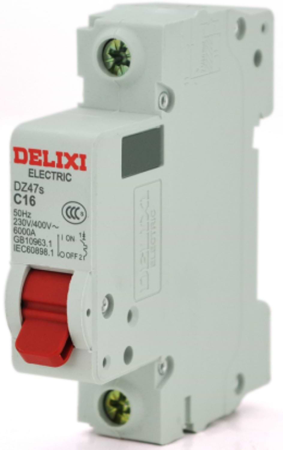 Релейний вимикач Delixi HDBE DZ47S 1P/16A, 230/400V