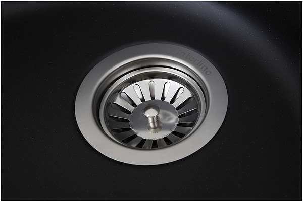 Фото - Мийка кухонна Interline Rondo New Black