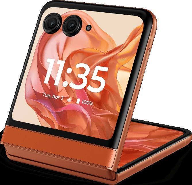 Фото - Смартфон Motorola Razr 50 8/256Gb Spritz Orange