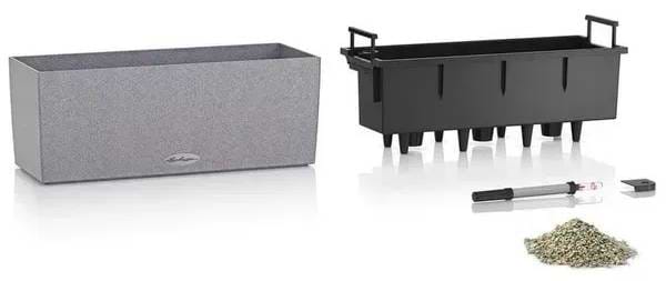 Фото - Вазон Lechuza Stone 50 пісочно-біжевий (15651)