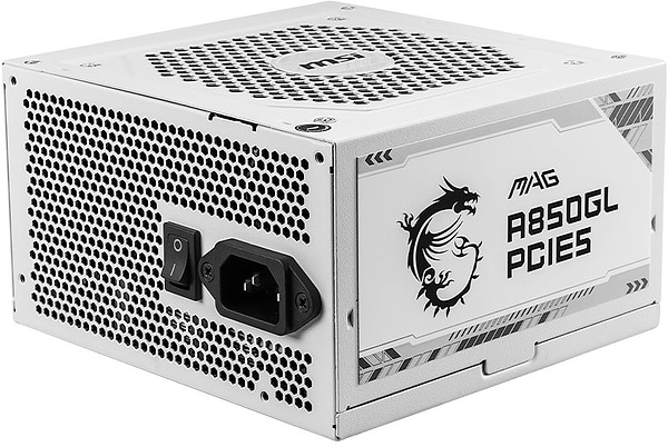 Фото - Блок питания для ПК MSI MAG A850GL PCIE5 WHITE