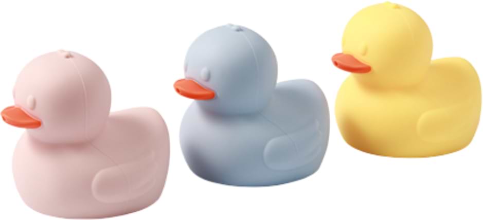 Іграшка для ванної BabyOno Каченята 3 шт. (1568) - Фото 1