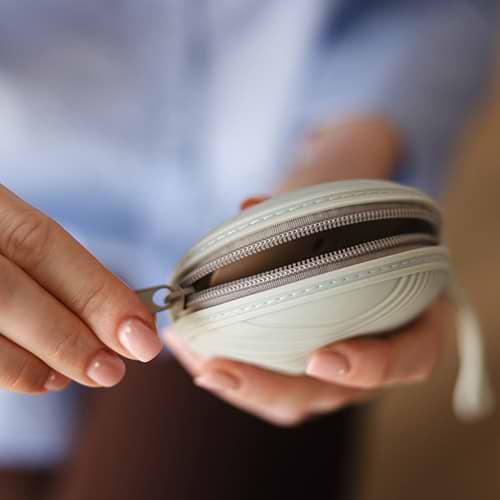 Фото - Контейнер для хранения пустышек BabyOno Серо-зеленый (1569/04)