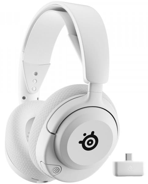 Фото - Гарнитура беспроводная игровая SteelSeries Arctis Nova 5 White (61671)