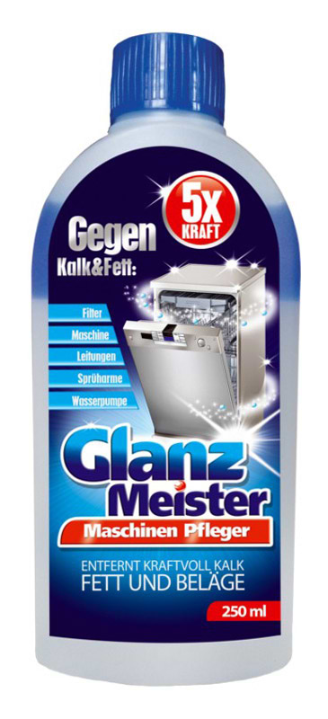 Засіб для чищення посудомийних машин Glanz Meister 250 мл (4260418930719) - Фото 1