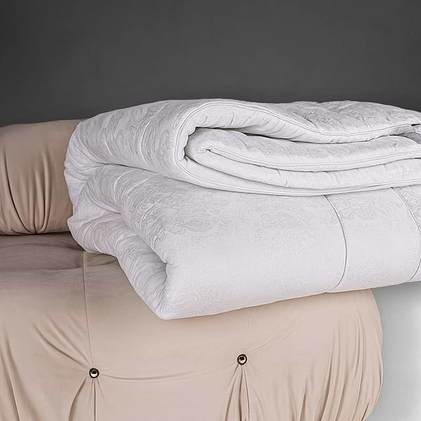 Фото - Ковдра дитяча демісезонна MirSon 110х140 см Шовкове Silk Kapok №1510 Ferrero White (2200011169705)