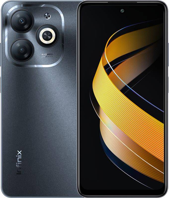 Смартфон Infinix Smart 8 2/64Gb Timber Black X6525 - Фото 1