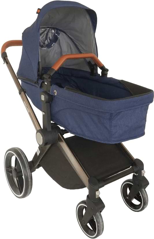 Коляска універсальна 2 в 1 Welldon Blue (WD007-3)