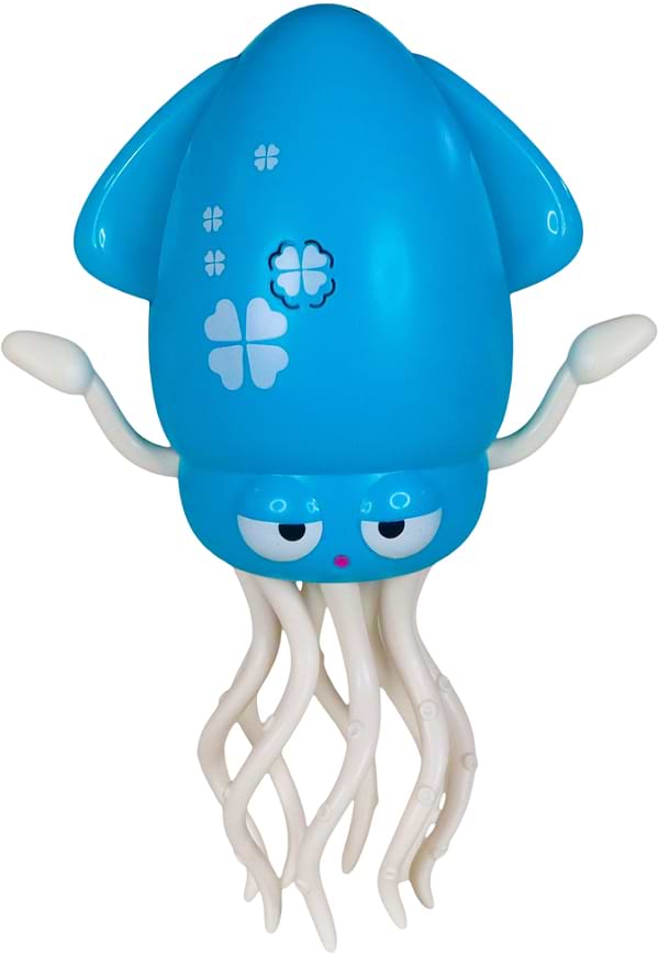 Фото - Інтерактивна іграшка Tiki Wiki КАЛЬМАРІНІ ДЕНСЕРІНІ світло, українське, бірюзове (158-21-UA-T)