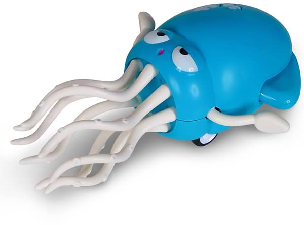 Фото - Інтерактивна іграшка Tiki Wiki КАЛЬМАРІНІ ДЕНСЕРІНІ світло, українське, бірюзове (158-21-UA-T)