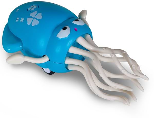 Фото - Інтерактивна іграшка Tiki Wiki КАЛЬМАРІНІ ДЕНСЕРІНІ світло, українське, бірюзове (158-21-UA-T)