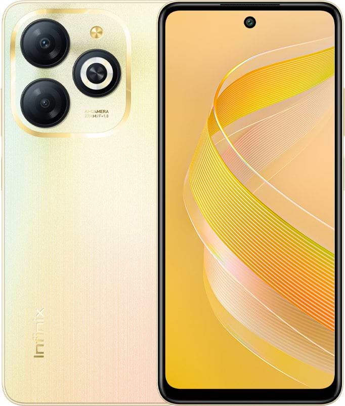 Смартфон Infinix Smart 8 2/64GB Shinny Gold X6525 - Фото 1