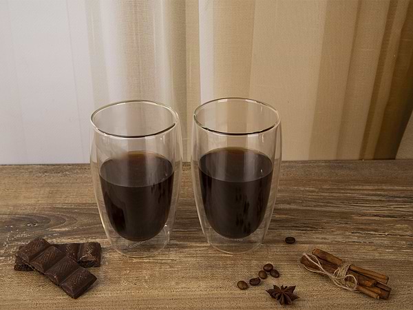 Фото - Набір склянок з подвійними стінками Ardesto 450 мл 2 шт. (AR2645G)