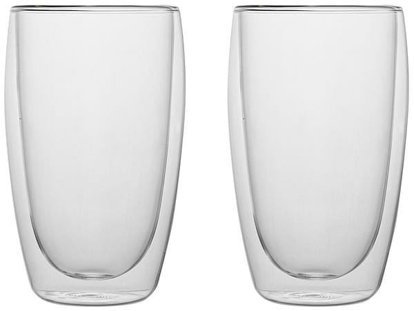 Фото - Набір склянок з подвійними стінками Ardesto 450 мл 2 шт. (AR2645G)