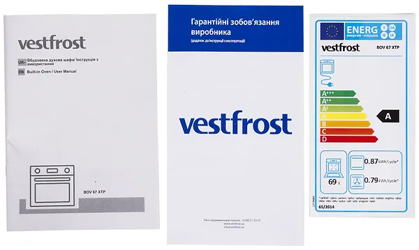 Фото - Духовой шкаф электрический Vestfrost BOV67XTP
