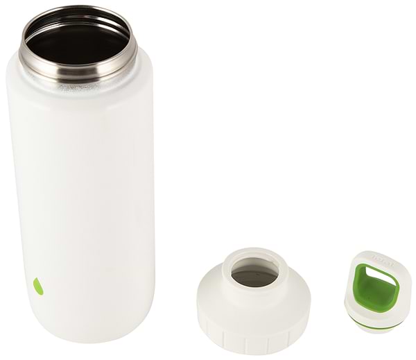 Фото - Бутылка для воды Tefal K3194412 Drink2go Light Steel 0,6 л White/Green