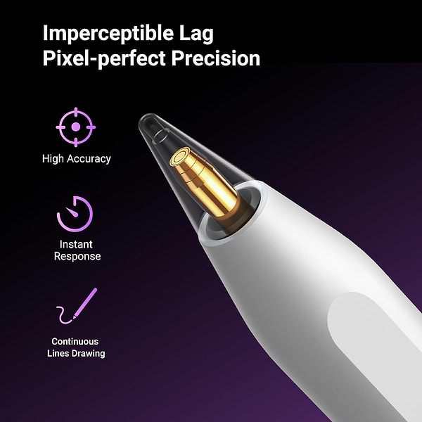 Фото - Стилус UGREEN LP653 Smart Stylus Pen iPad Magnetic Charging White (15910)