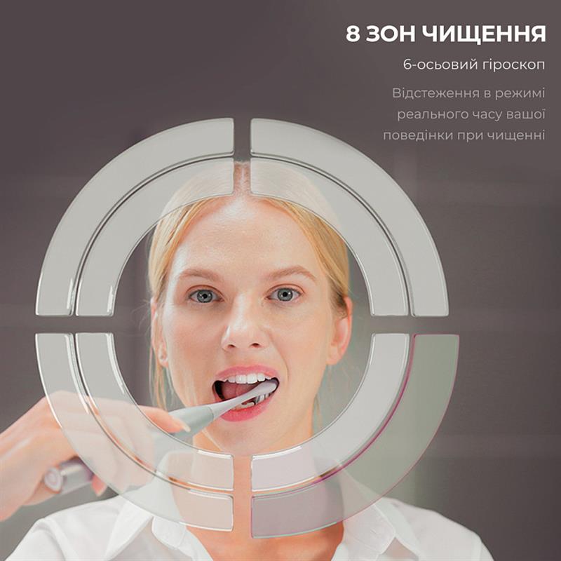 Фото - Зубна щітка електрична Oclean X Pro Digital Electric Toothbrush Dark Blue (6970810553482)