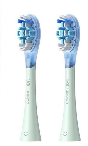 Фото - Насадка для зубной щетки Oclean UG01 G02 Ultra Gum Care Brush Green 2 шт. (6970810553536)