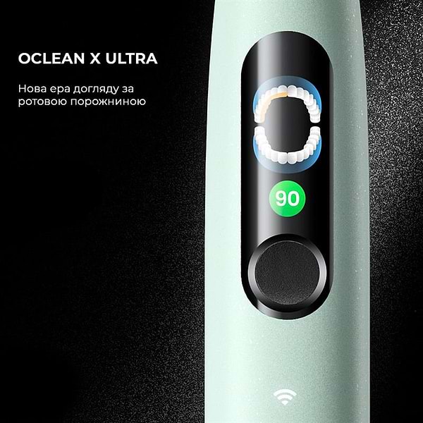 Фото - Зубная щетка электрическая Oclean X Ultra Set Green (OLED) (6970810553505)