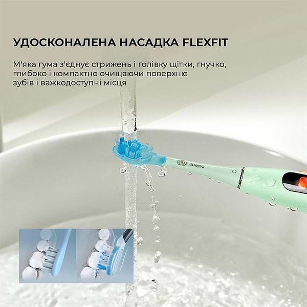Фото - Зубная щетка электрическая Oclean X Ultra Set Green (OLED) (6970810553505)