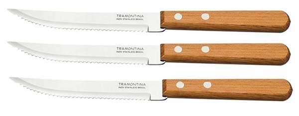 Фото - Набор ножей Tramontina Dynamic для стейка 127 мм 3 шт (22300/305)