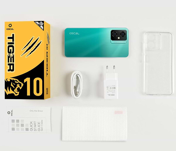 Фото - Смартфон Oscal Tiger 10 8/256GB Dual Sim Dim Forrest Green