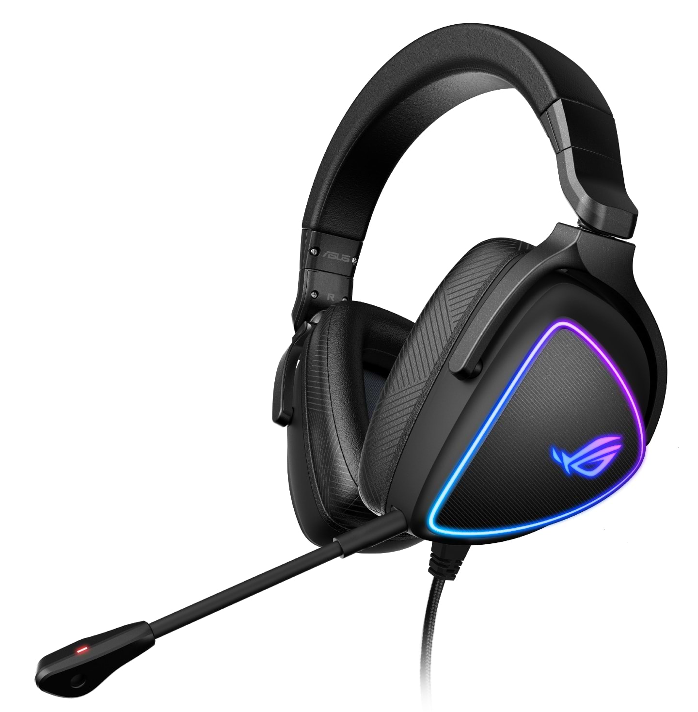 Гарнитура проводная игровая Asus ROG Delta S USB RGB Black (90YH02K0-B2UA00) - Фото 1