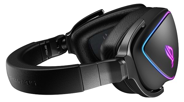Фото - Гарнітура дротова ігрова Asus ROG Delta S USB RGB Black (90YH02K0-B2UA00)