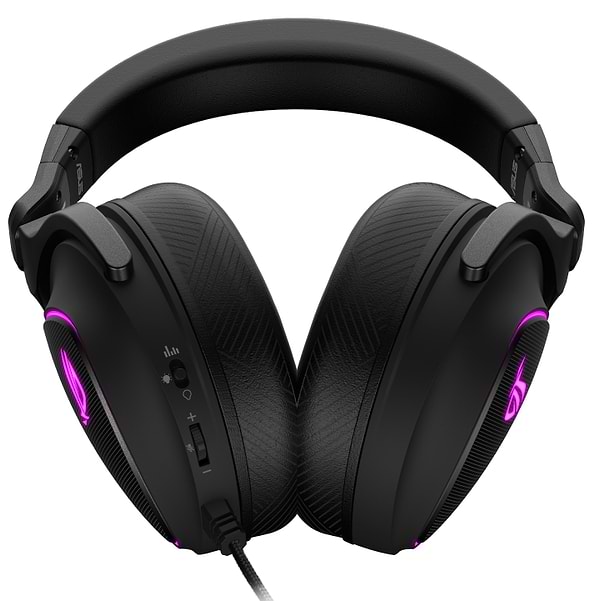 Фото - Гарнітура дротова ігрова Asus ROG Delta S USB RGB Black (90YH02K0-B2UA00)