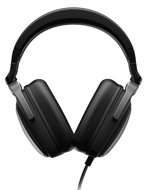 Фото - Гарнітура дротова ігрова Asus ROG Delta S USB RGB Black (90YH02K0-B2UA00)