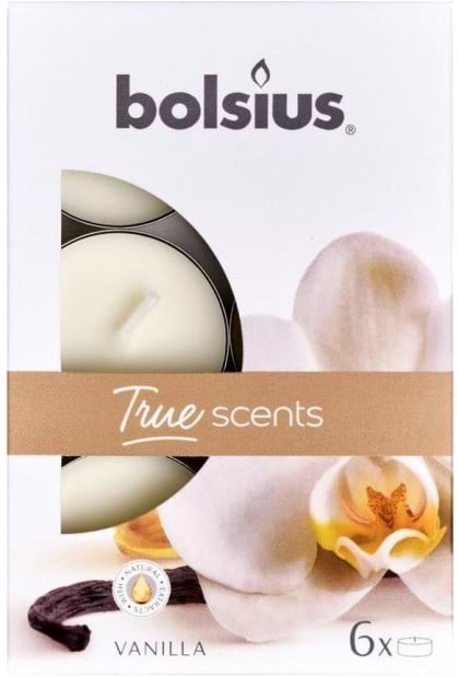 Свічка чайна Bolsiusароматична 6шт Ваніль (941575)