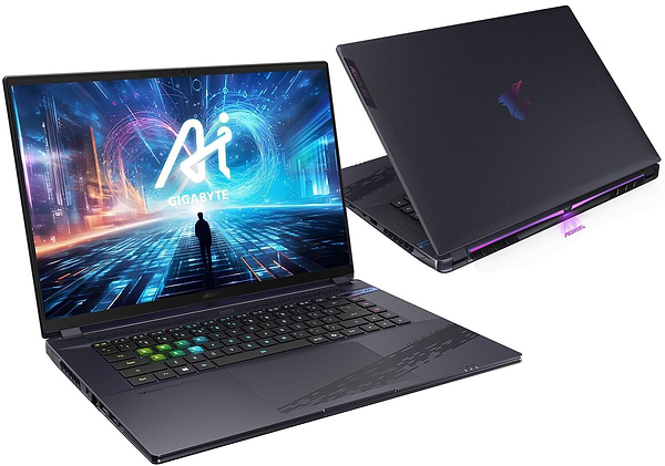 Фото - Ноутбук игровой Gigabyte Aorus 16X 9SG 2024 (AORUS 16X 9SG-43UAC54SH) Midnight Gray