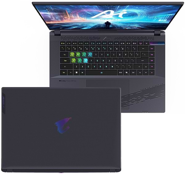 Фото - Ноутбук игровой Gigabyte Aorus 16X 9SG 2024 (AORUS 16X 9SG-43UAC54SH) Midnight Gray