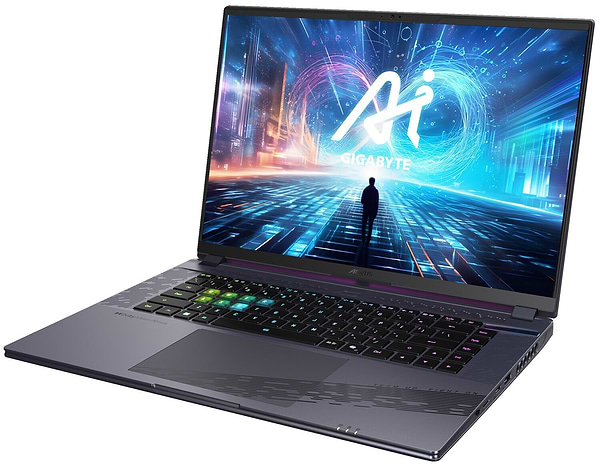 Фото - Ноутбук игровой Gigabyte Aorus 16X 9SG 2024 (AORUS 16X 9SG-43UAC54SH) Midnight Gray