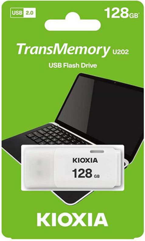 Фото - Флеш USB Kioxia TransMemory U202 128GB USB 2.0 White (LU202W128GG4)