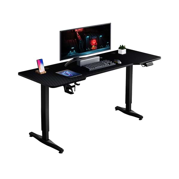 Фото - Стіл компьютерний 1stPlayer Moto-E 1675 Black