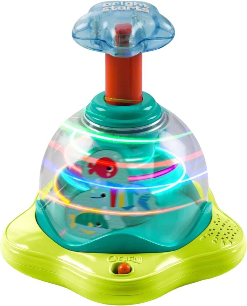 Юла Bright Starts Press & Glow Spinner (10042)