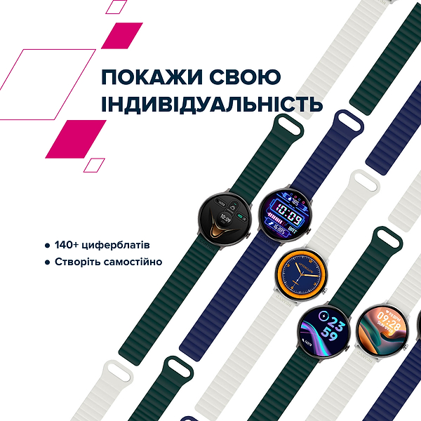 Фото - Смарт-часы Canyon Jacky SW-69 Green Orange (CNS-SW69BG)