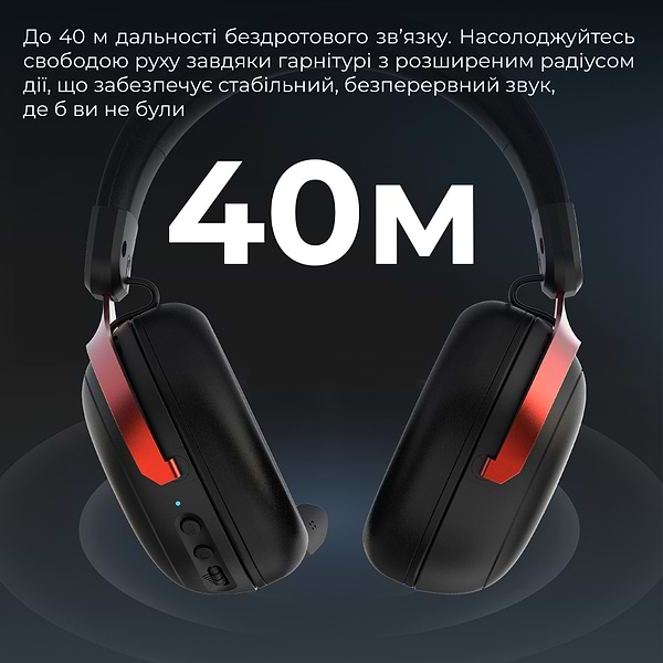 Фото - Гарнитура беспроводная игровая GamePro Asgard Freya Pro (HSW201BR)