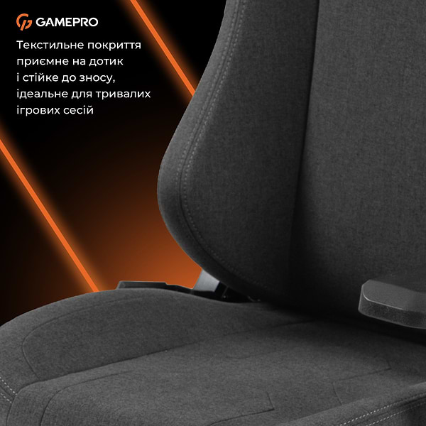 Фото - Крісло для геймерів GamePro GC775DG Dark Grey