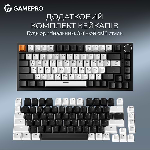 Фото - Клавиатура проводная игровая GamePro Asgard Valhalla Max Magnetic Switches USB Black (MK160B MAX)