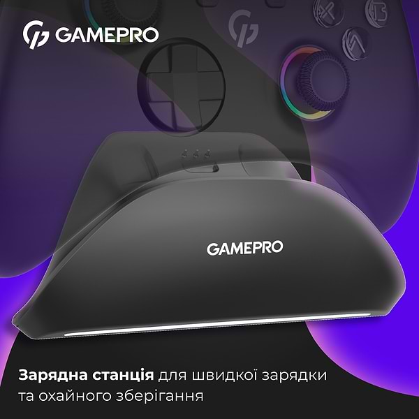 Фото - Геймпад GamePro GPX13BDOC BT Black