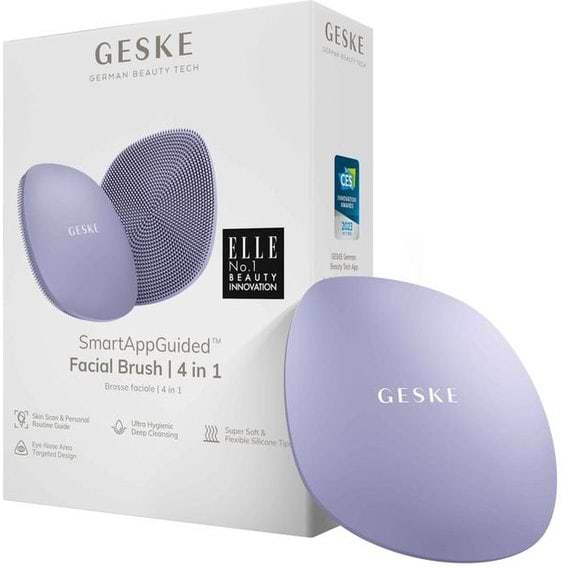 Купити Щітка для чищення обличчя GESKE Facial Brush 4 в 1 фіолетовий (GK000018PL01) - Фото 1 Щітка для чищення обличчя GESKE Facial Brush 4 в 1 фіолетовий (GK000018PL01) - Фото 1