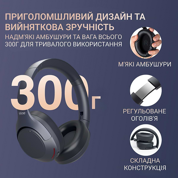 Фото - Гарнітура бездротова Fifine X3 Wireless Black