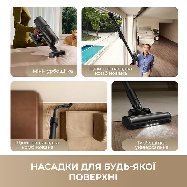 Фото - Пилосос ручний миючий Dreame H12 DUAL FlexReach 4 в 1 (HHV31A)